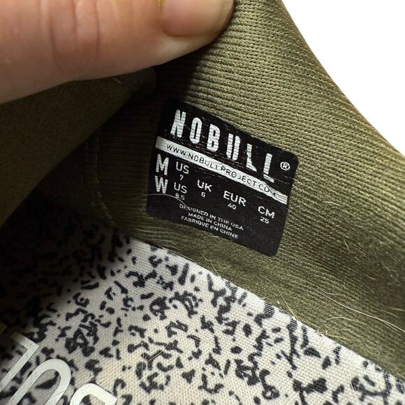 Nobull Oasis Crossfit Athletic Shoes Green Womens 8.5 Men's 7 Cross Training - Picture 8 of 10